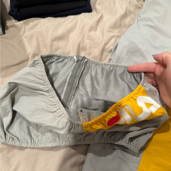 FILA + UO Barnet Wind Pant | CUSTOM MADE SET | BAD BUNNY CONCERT OUTFIT - Picture 11 of 11